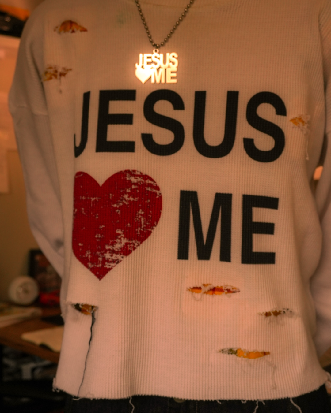 JESUS ❤️ ME Thermal Longsleeve