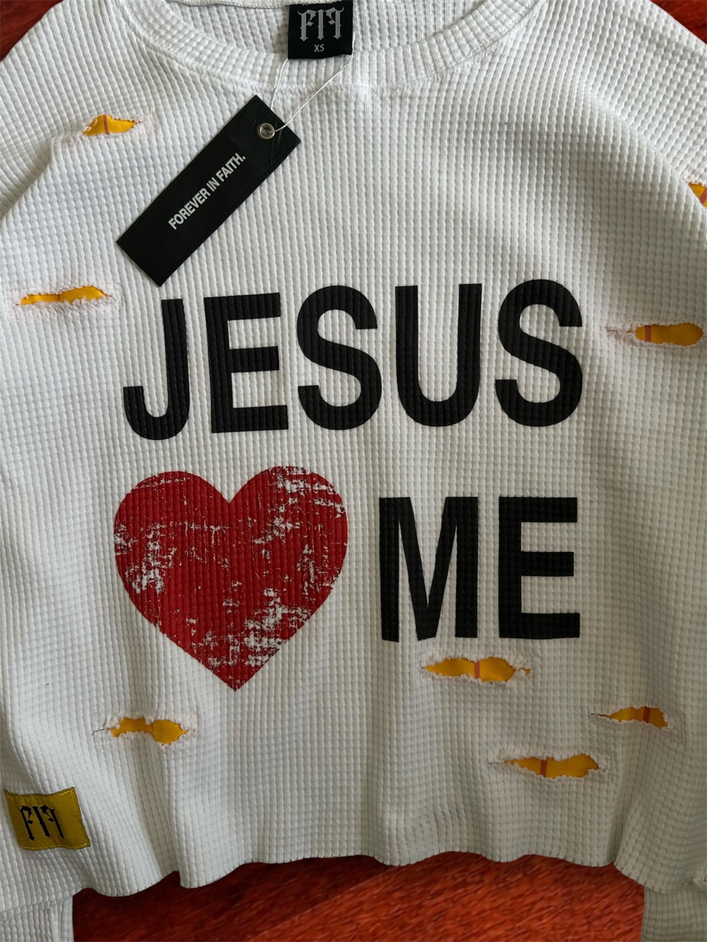 JESUS ❤️ ME Thermal Longsleeve