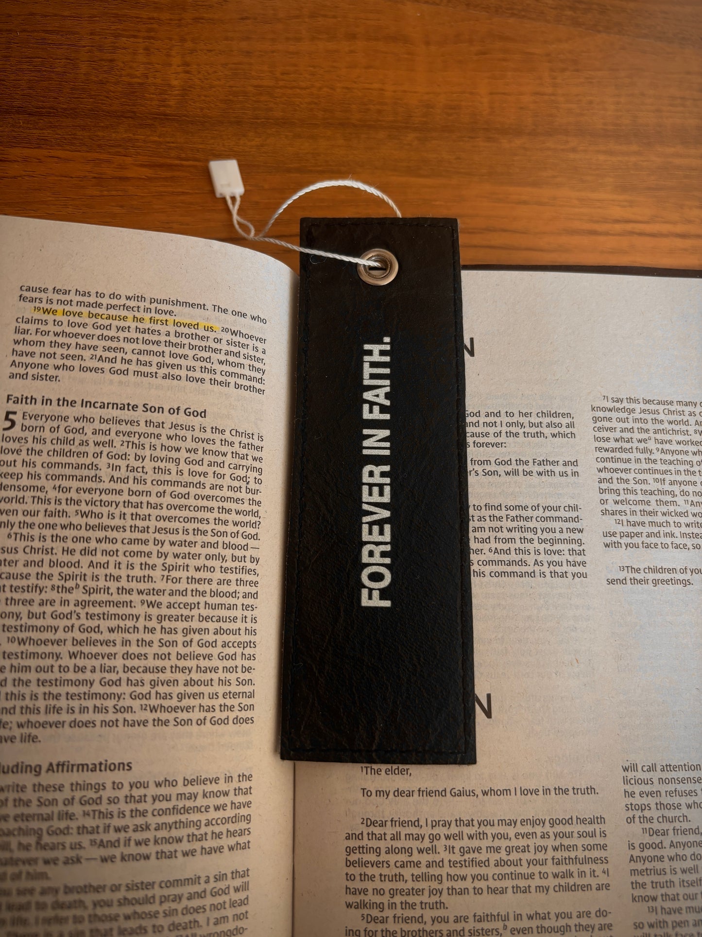 Forever in Faith Essential Bible Bookmark