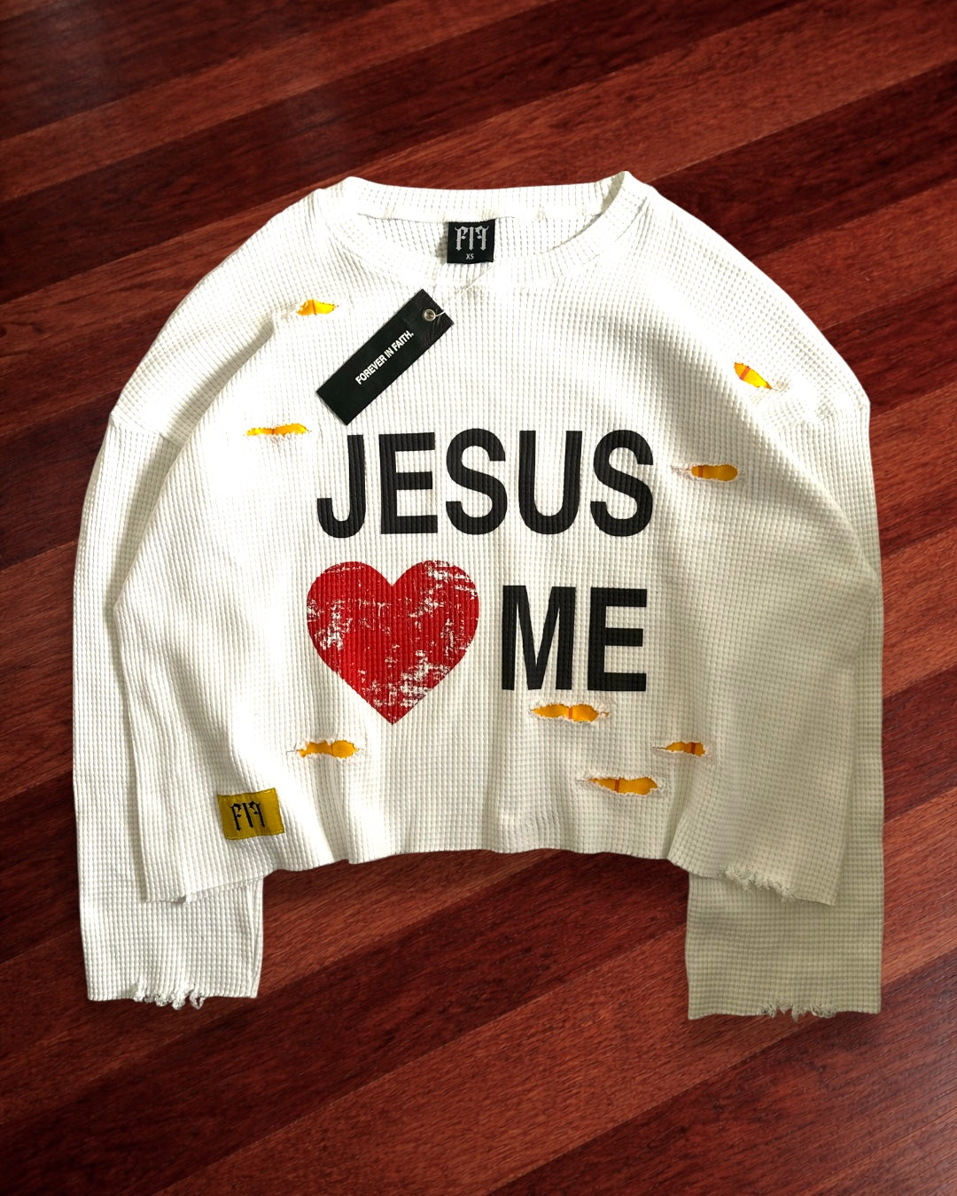 JESUS ❤️ ME Thermal Longsleeve